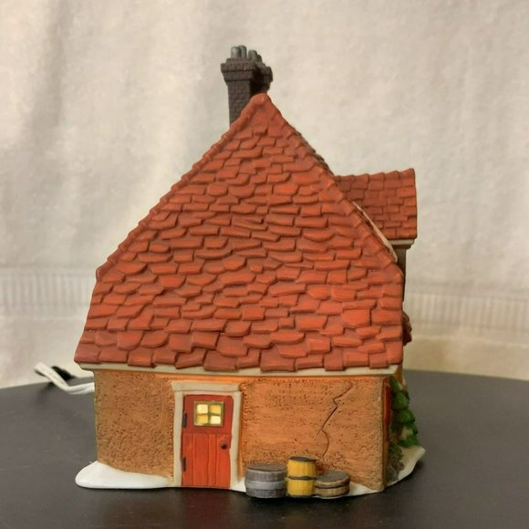 Dept 56 The Chop Shop, Dickens Village Lighted Christmas Decoration from 1995 - Picture 7 of 11